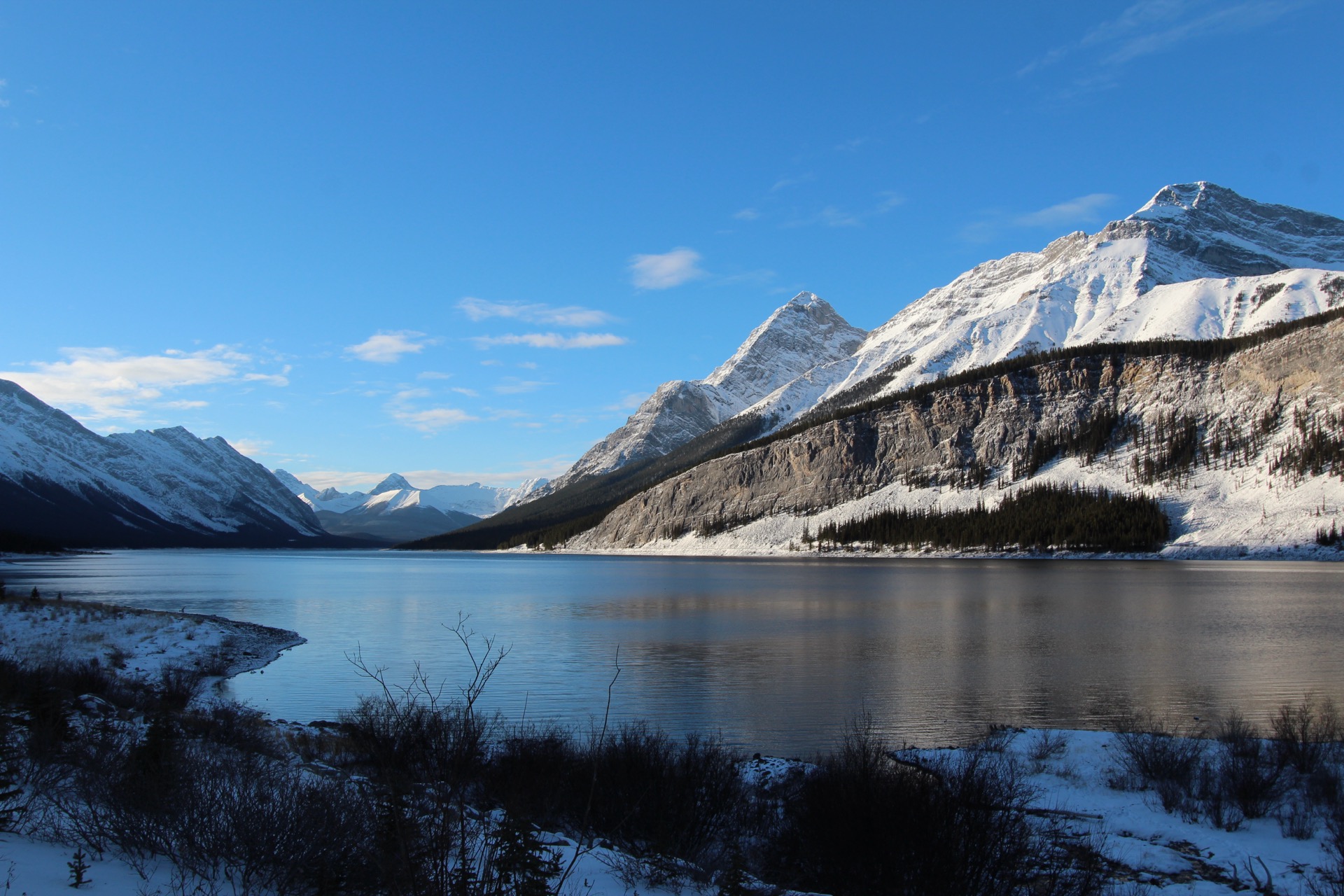 Spray Lakes, Kananaskis Country, Alberta — where Serhii lost signal